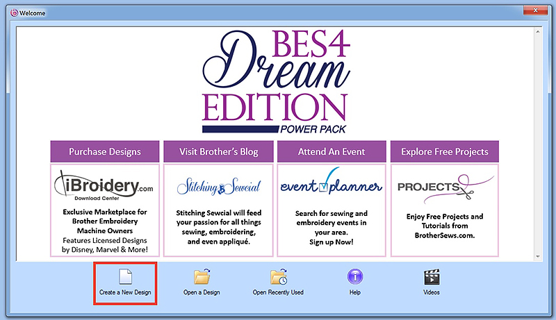 new design button