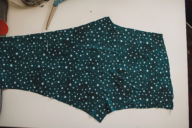 cut out star fabric