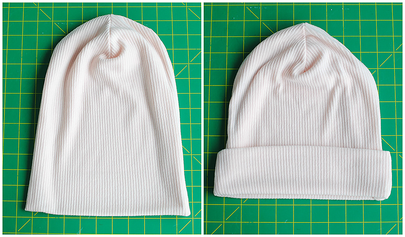fold bottom for hat opening