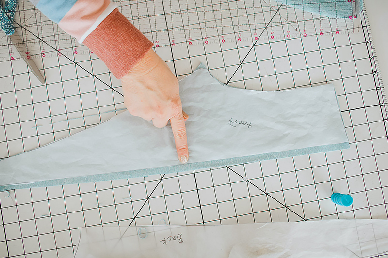 add seam allowance for fabric