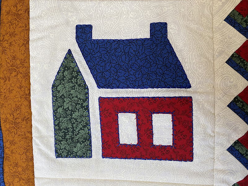 House Design on Fabric