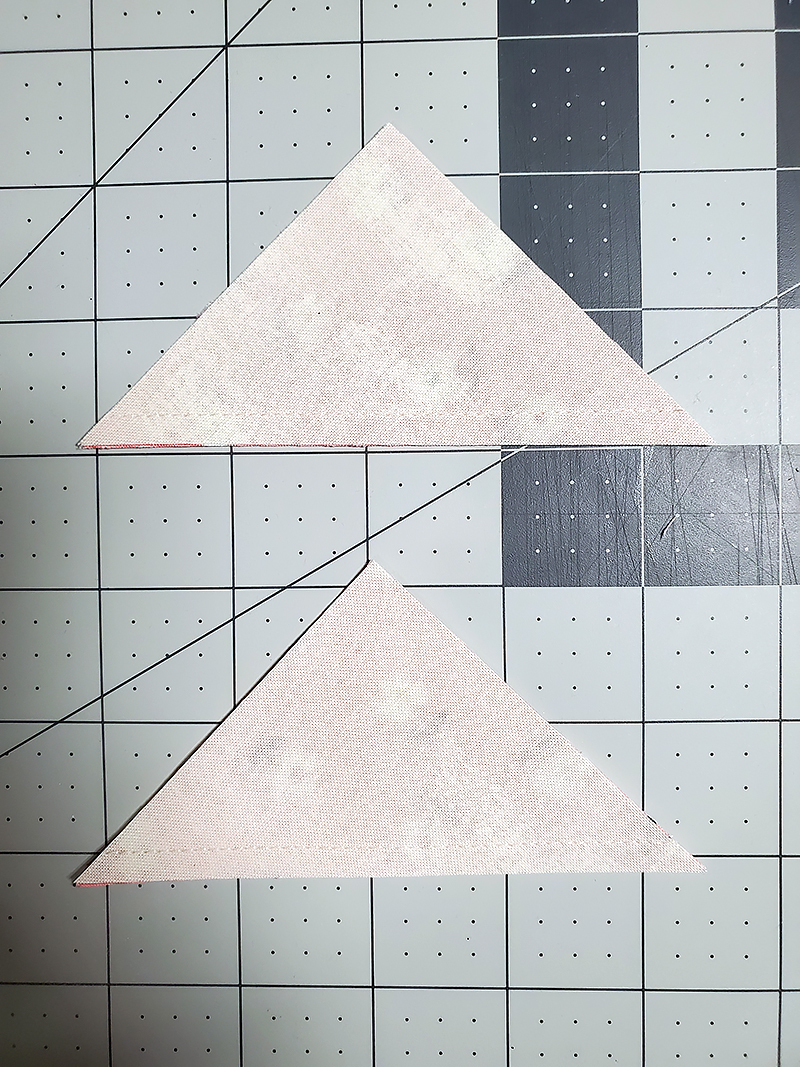 press two triangles