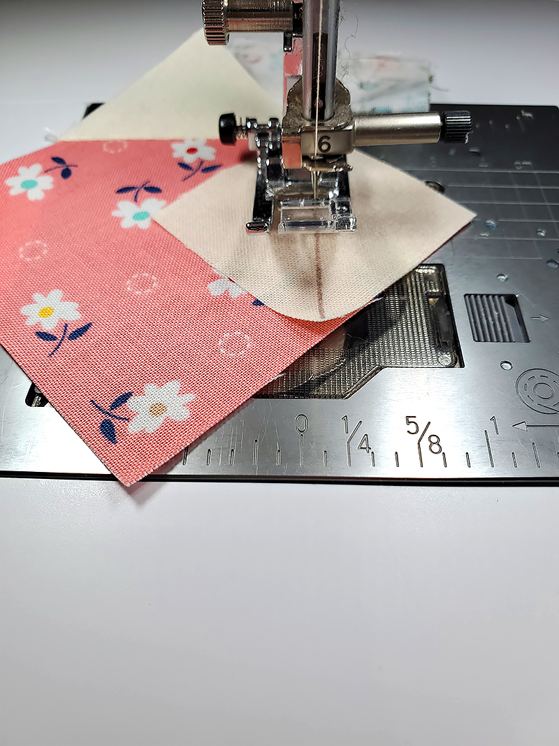 sew I and W squares