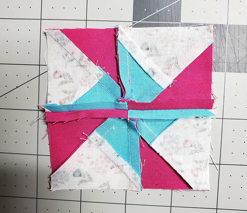 stitch units and nest seams