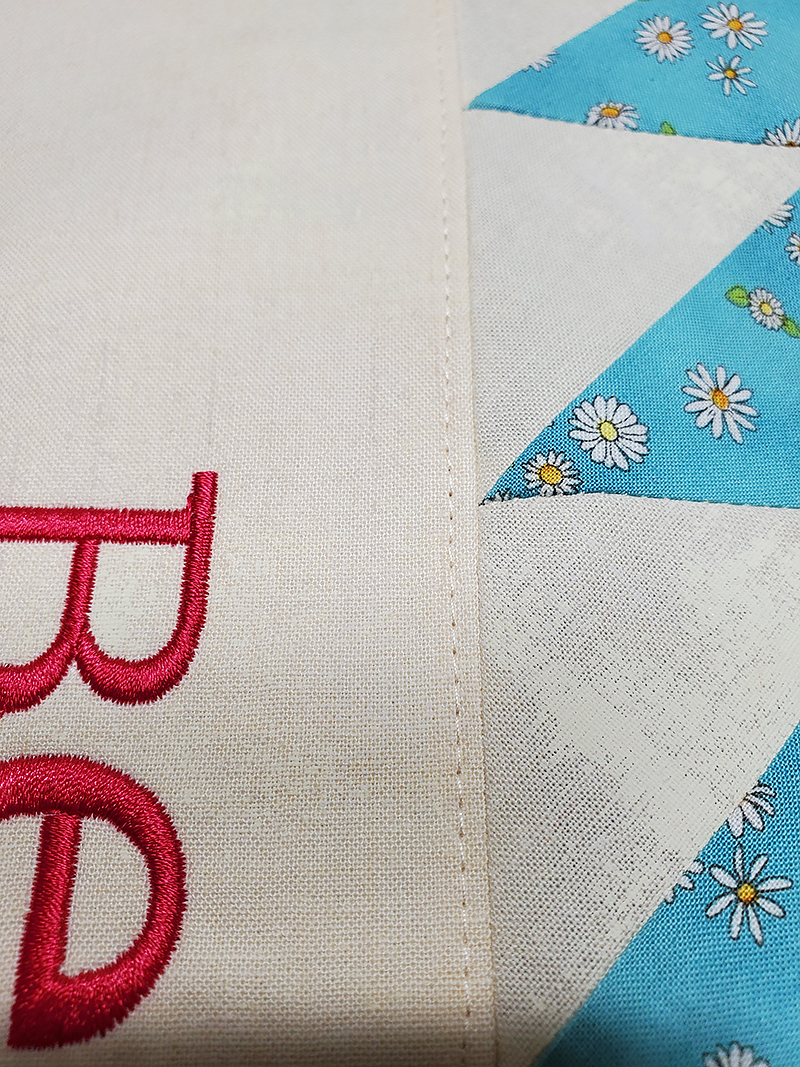 press and topstitch 