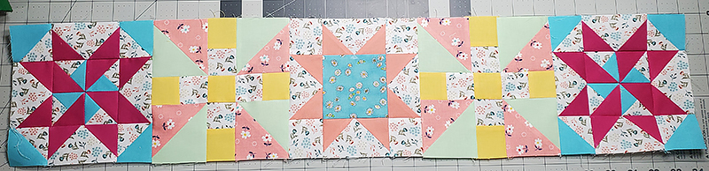 stitch 5 quilt blocks