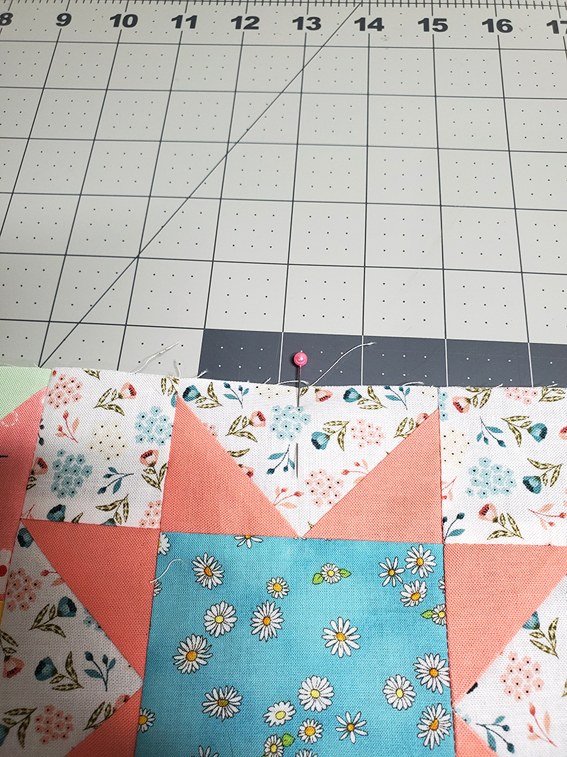 pin center of block