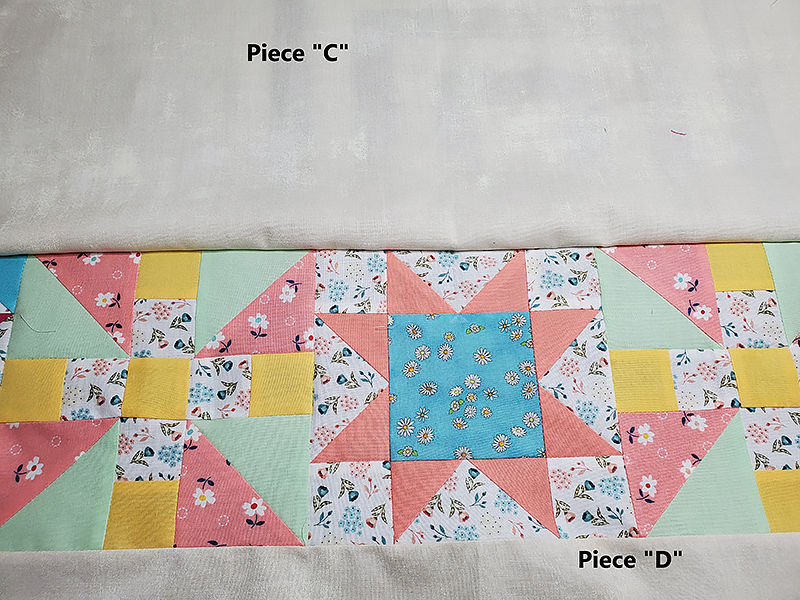 block in between C and D