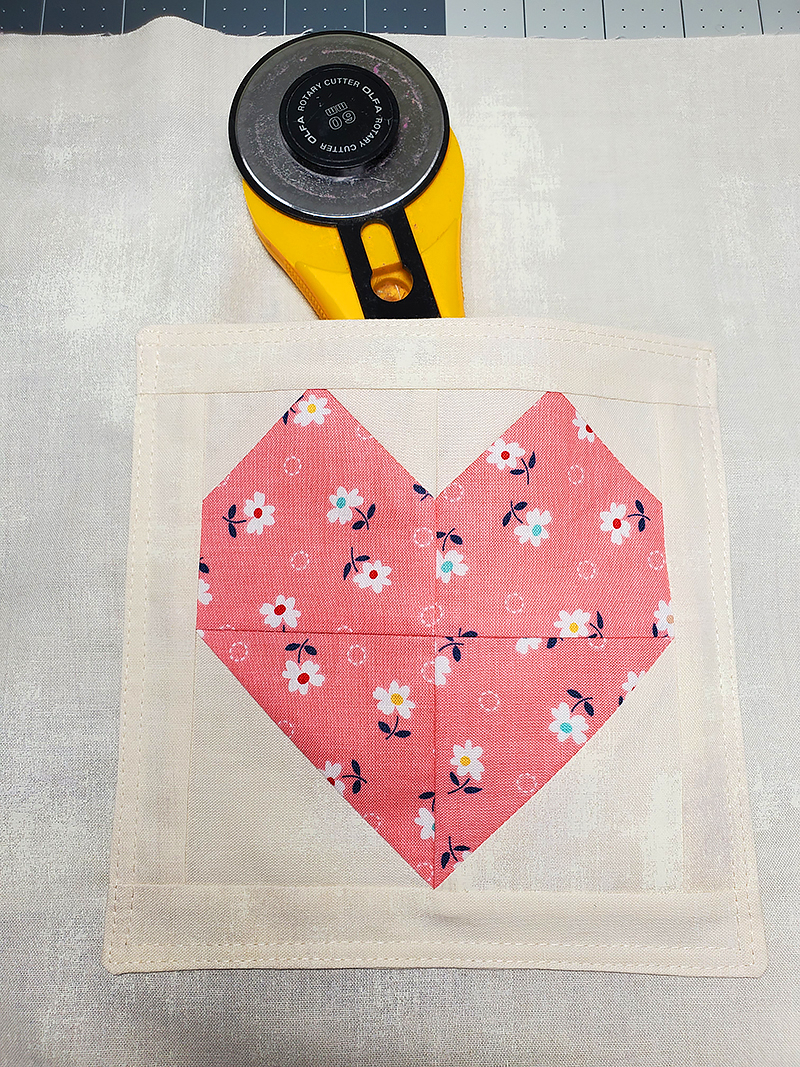 finished pocket