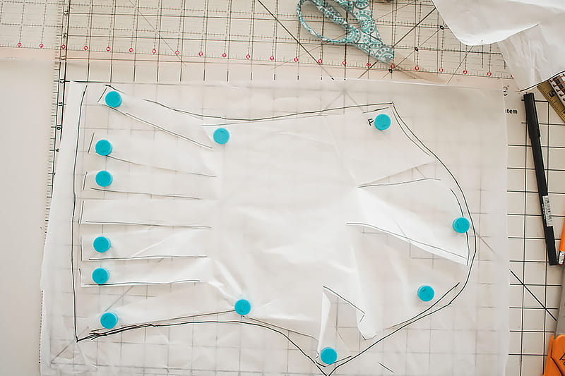 trace new sleeve pattern