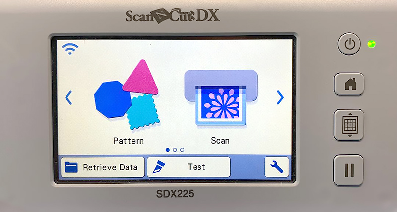 pattern button