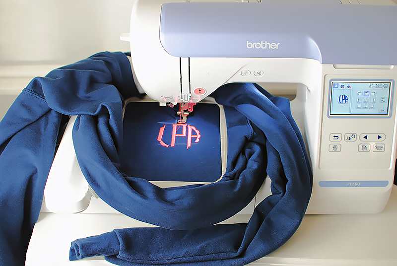 Embroider sweatshirt