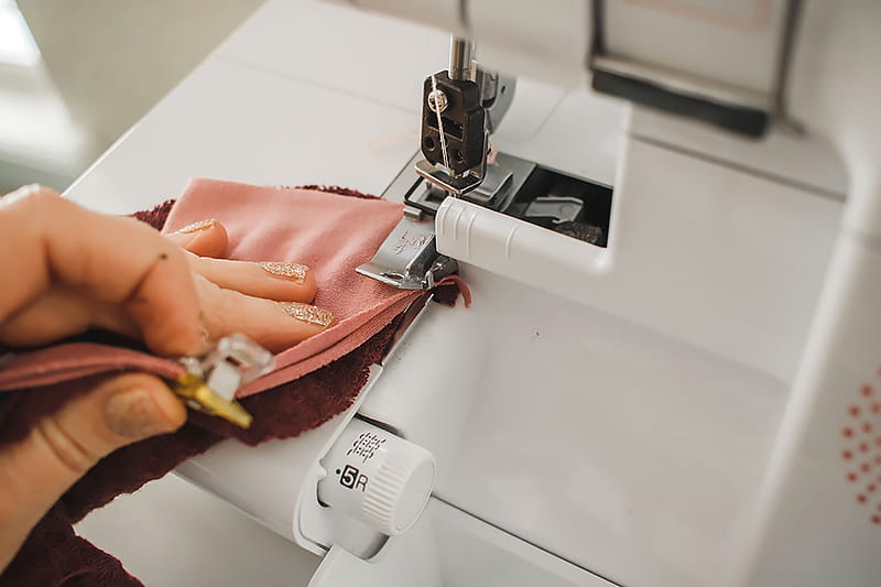 sew cuff to sleeve