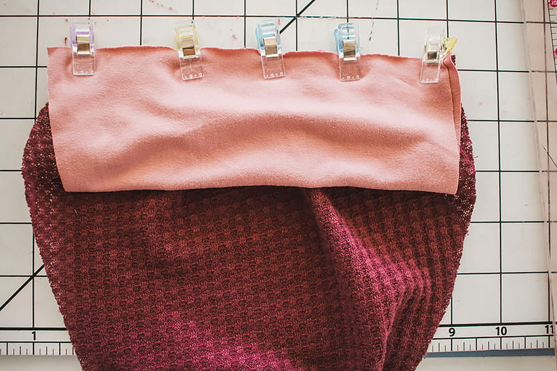 clip cuff on sleeve