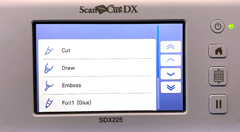 cut button